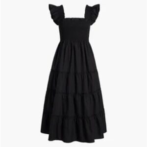 The Ellie Nap Dress by Hill House Black Dot Size Small